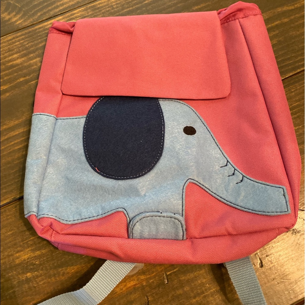 Pottery Barn toddler elephant backpack